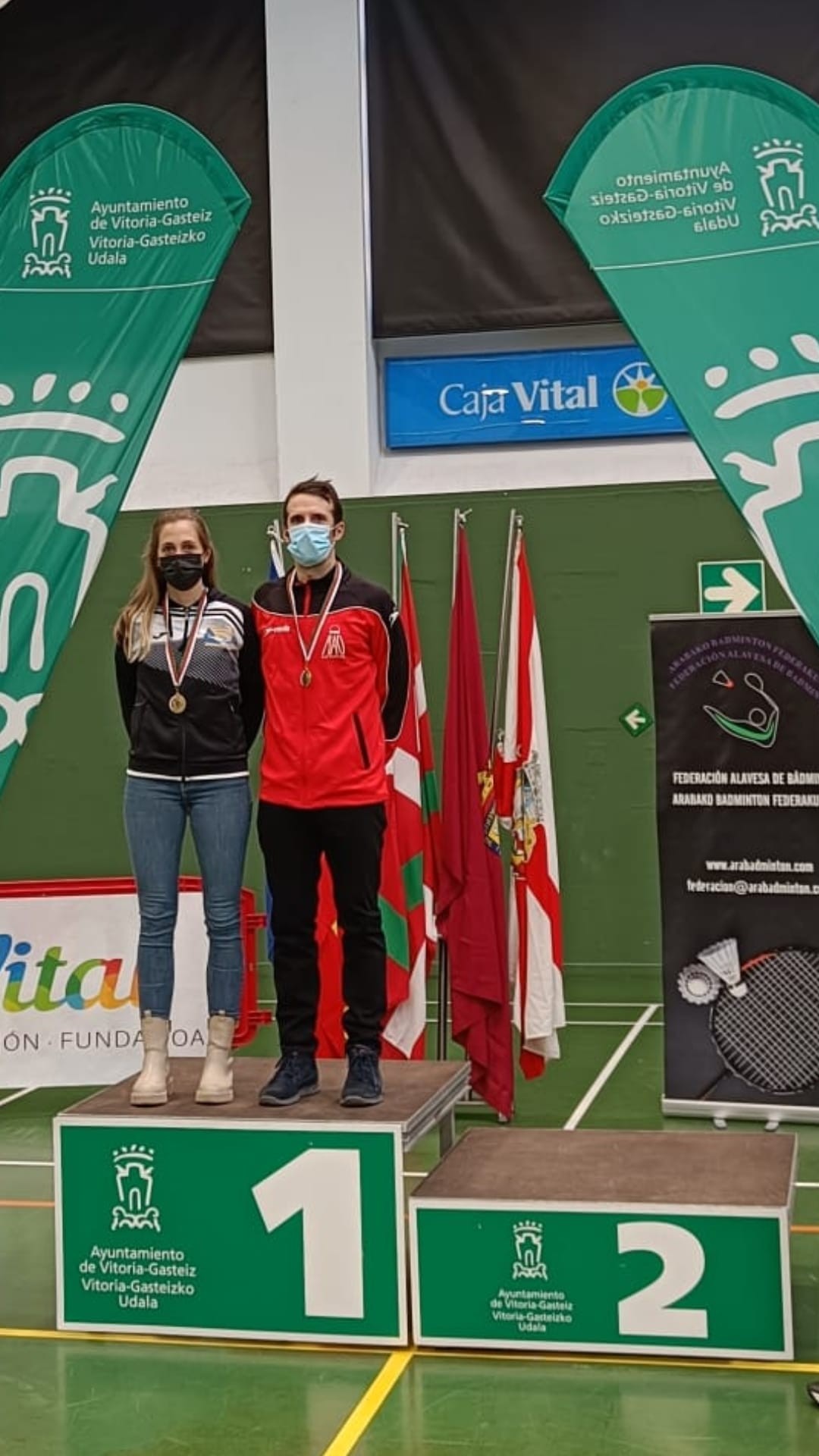 Destacada actuación navarra en el Master Sénior de Vitoria